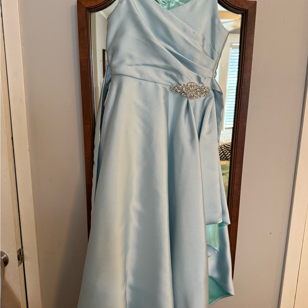 Bonnie Jean Light Blue Formal Dress